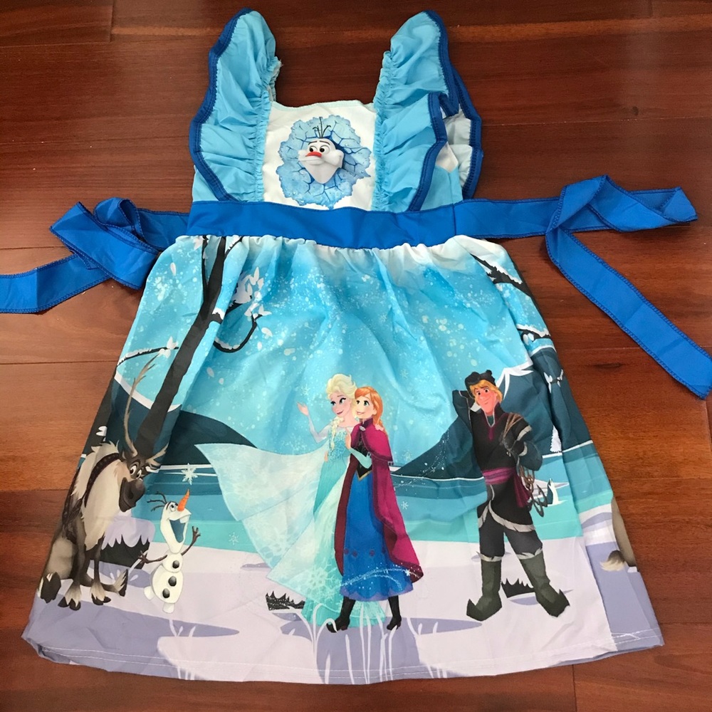 Frozen Elsa Anna Cute Dress - Picture 5 of 7